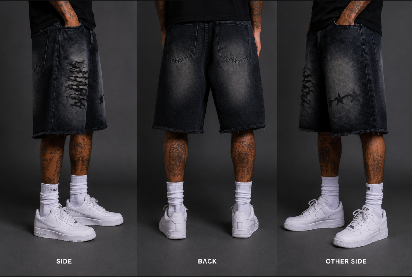 Fall SHARK Denim Jorts