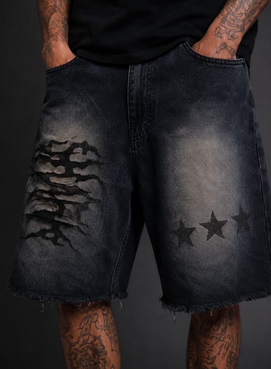 Fall SHARK Denim Jorts